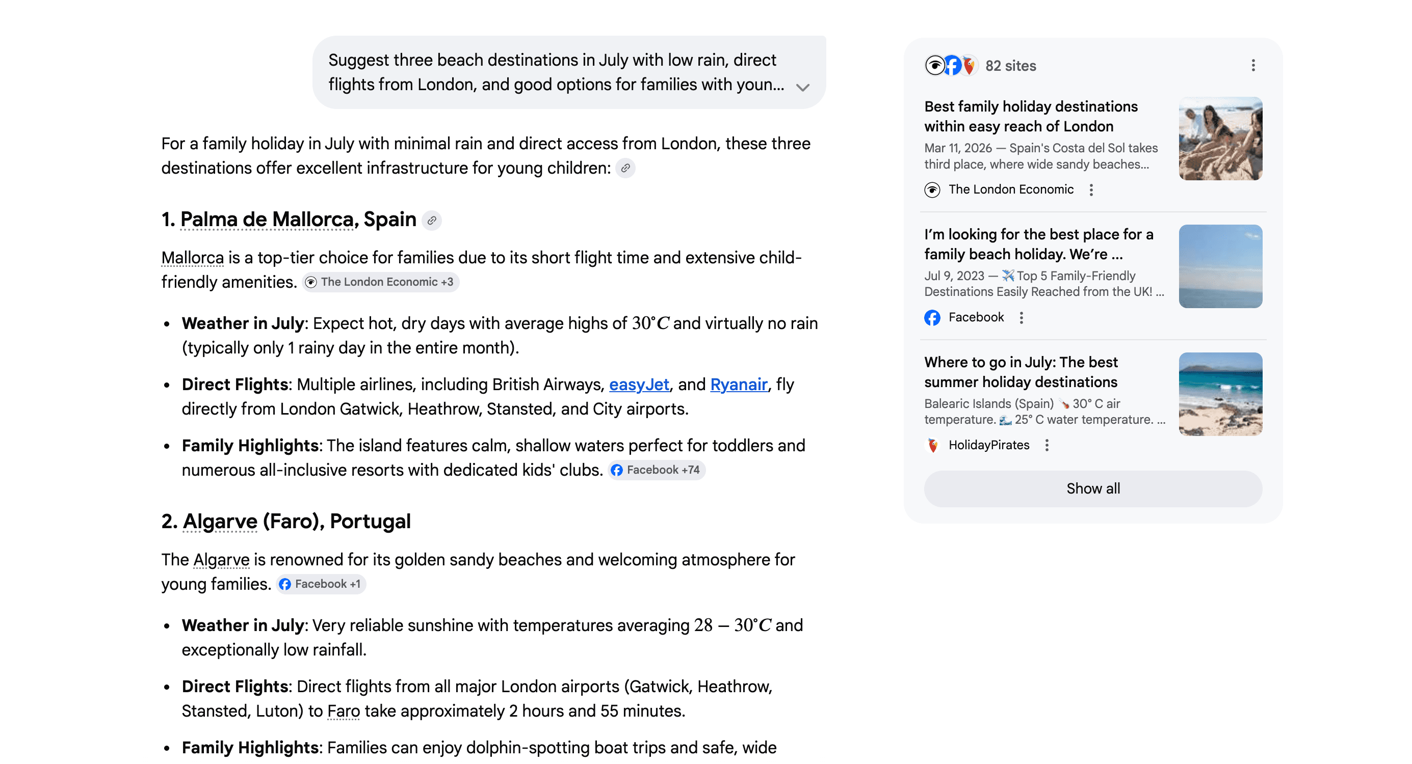 Google AI Mode in hospitality